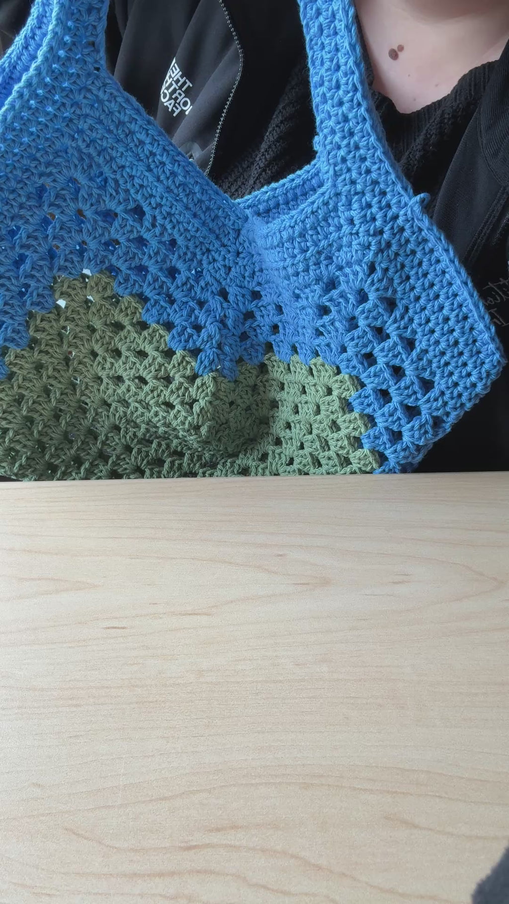 Granny Rocco Bag Blue/Green